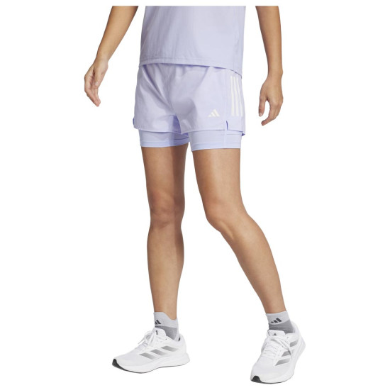 Adidas Γυναικείο σορτς Own the Run Climacool 2-in-1 Shorts Adidas Γυναικείο σορτς Own the Run Climacool 2-in-1 Shorts